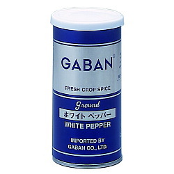 ギャバン ホワイトペッパー パウダー 缶 80g 24個