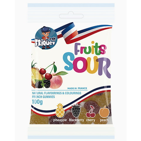 ル プティ フリケ フルーツミックスグミ 100g×24個