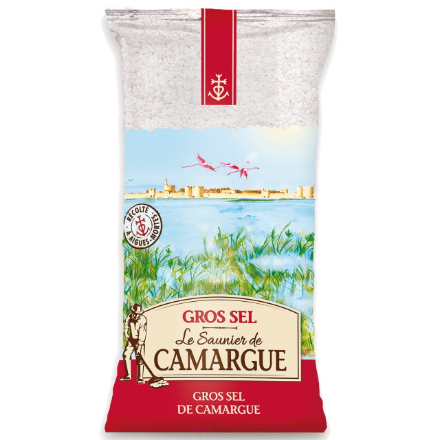 カマルグ グロセル 海塩(粗塩) 1kg×12個