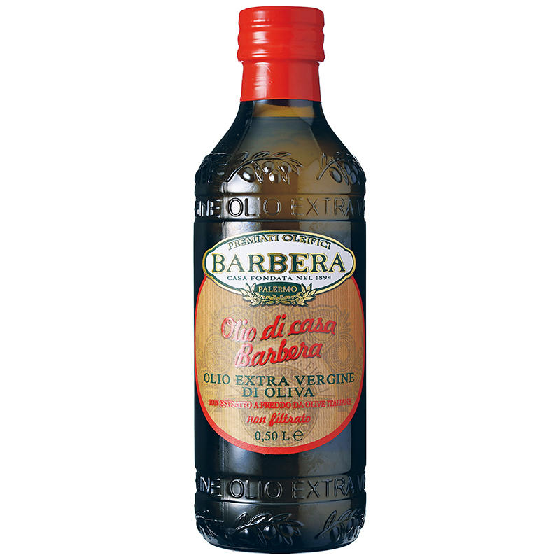 バルベーラ オーリオ ディ カーサ エキストラヴァージンオリーブオイル ノンフィルター 500ml×12個