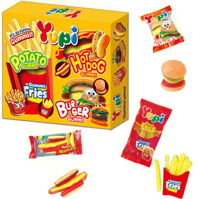 ユピ ランチセットグミ 65g×24個 ユピ ランチセットグミ 24袋 100002067