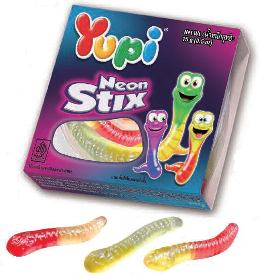 ユピ ミニワームグミ 15g×12個