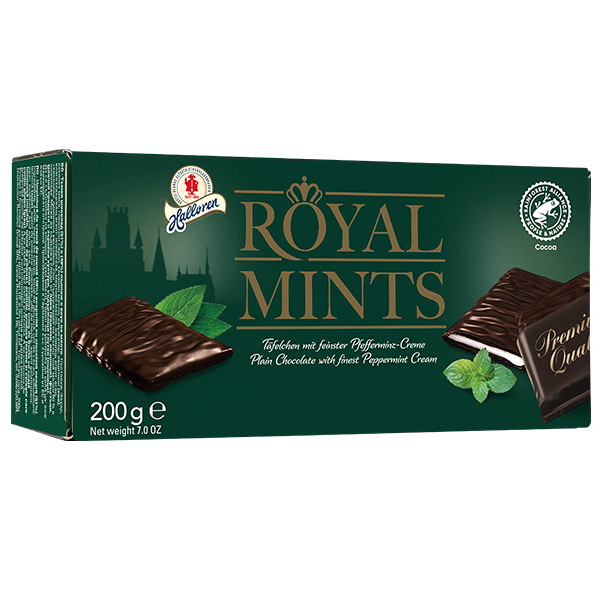 《季節限定》ハローレン ロイヤルミント チョコレート 200g×16個