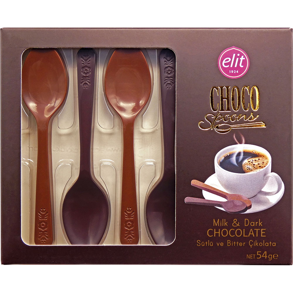 《季節限定》エリート チョコスプーン 6P 54g×15個