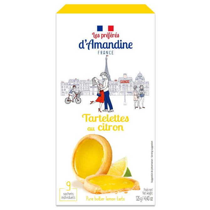 プレフェレダマンディン タートレット ラズベリー 125g×12個