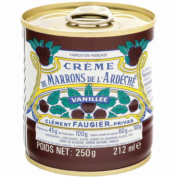 クレマンフォジエ マロンクリーム 缶 250g×12個