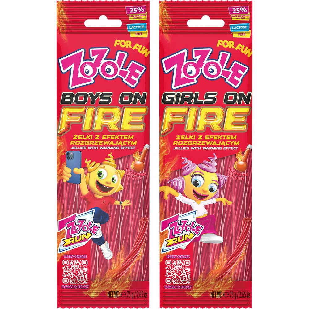 ゾゾレ ファイヤーグミ 75g×32個