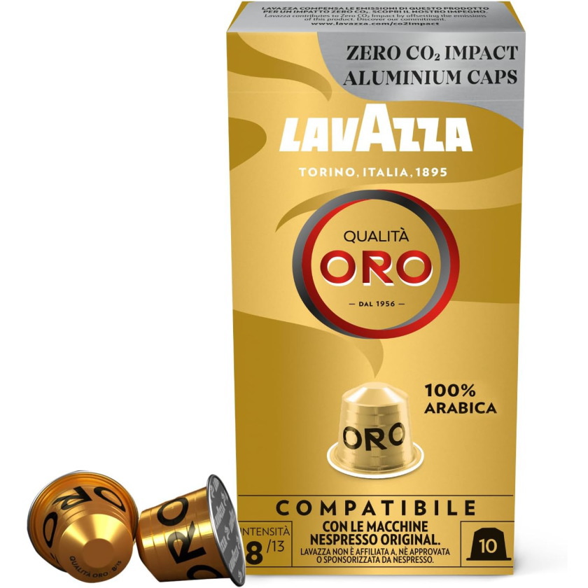ラバッツァ クオリタ オロ 10P×40個【ネスプレッソマシーン互換】