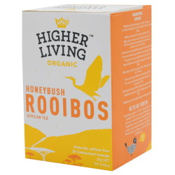 ハイアーリビング ルイボスハニーブッシュ有機ハーブティー 15TB×8個