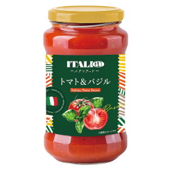 イタリアット パスタソース トマト＆バジル 400g×12個