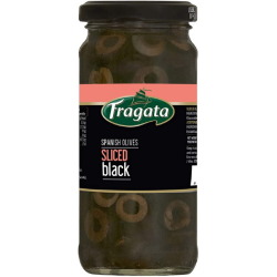 フラガタ スライスブラックオリーブ 120g×12個