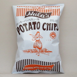 フラ印 アメリカンポテトチップス スモーキーバーベキュー味 160g×12個