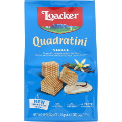 ロアカー クワドラティーニ バニラ 125g×12個