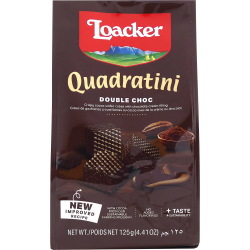 ロアカー クワドラティーニ ダブルチョコ 125g×12個