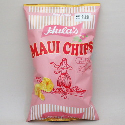 フラ印 マウイチップス ガーリックシュリンプ味 150g×9個