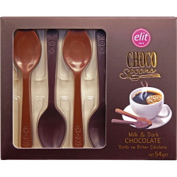 《季節限定》エリート チョコスプーン 6P 54g×15個