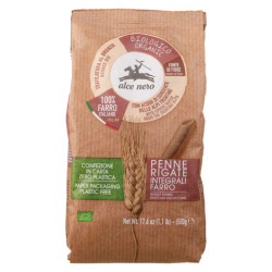アルチェネロ 有機全粒粉ファッロ小麦 ペンネ 500g×12個