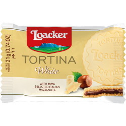 ロアカー トルティーナ ホワイト 1P 21g×24個