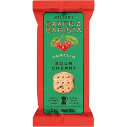 ミラーズ ベイカー＆バリスタ モレロサワーチェリー ショートブレッド 25g×12個