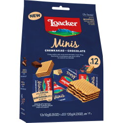 ロアカー ミニーズ クリームカカオ 12P 120g×8個