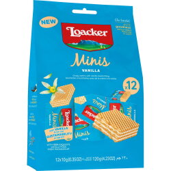 ロアカー ミニーズ バニラ 12P 120g×8個