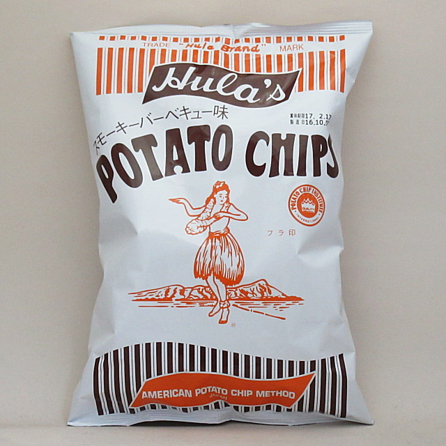 フラ印 アメリカンポテトチップス スモーキーバーベキュー味