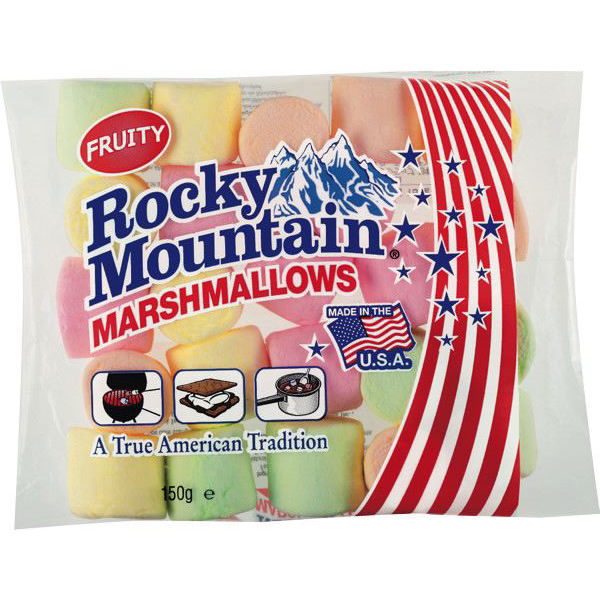 ドゥーマック ロッキーマウンテン カラーマシュマロ 150g×24個