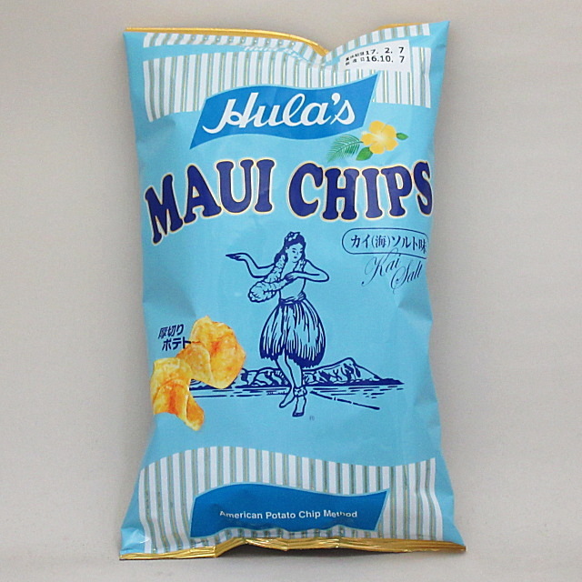 フラ印 マウイチップス カイソルト 海塩 味 150g 9個
