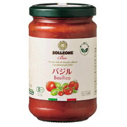 ソルレオーネビオ レッドラベル オーガニック・パスタソース・バジル入り 290g×6個