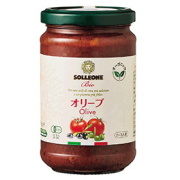 ソルレオーネビオ レッドラベル オーガニック・パスタソース・オリーブ入り 290g×6個