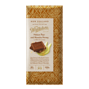 ウィッタカー ペア＆マヌカハニーミルクチョコレート 100g×20個