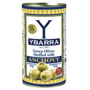 イバラ アンチョビ詰めグリーンオリーブ 350g×12個
