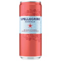 サンペレグリノ エッセンザ ブラッドオレンジ＆ブラックラズベリー 缶 330ml×24個