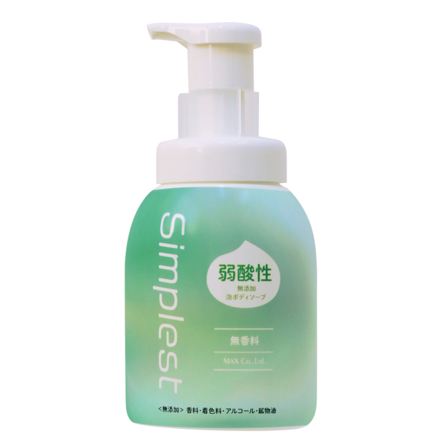 Simplest　弱酸性無添加泡ボディソープ　本体