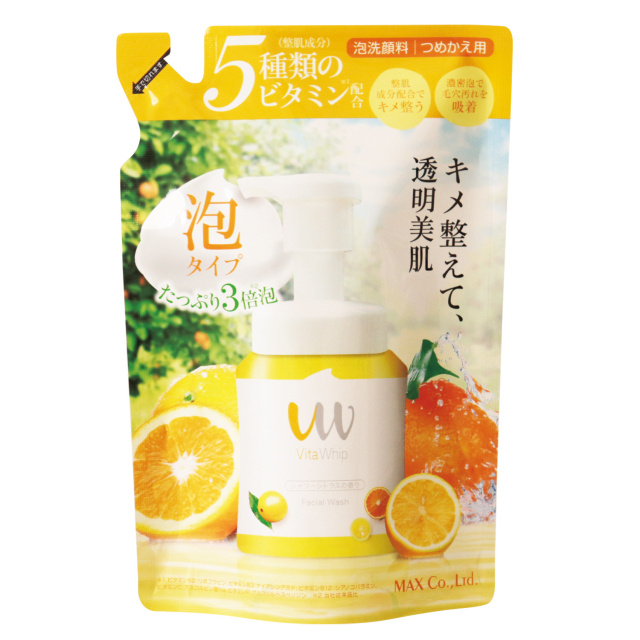 泡の洗顔料　ビタホイップ詰替　MV-FWP