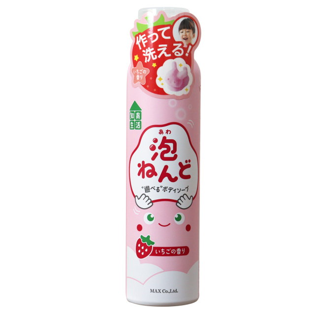 泡ねんど　遊べるボディソープ　いちごの香り