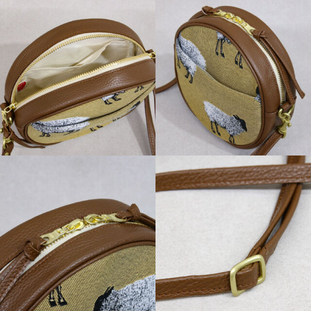 ショルダーバッグ・ポシェット [PLUMP DELIGHT] Circle Bag Squareline Balloon 2 - WAY Bag (4 COLOR) (SQUARELINE