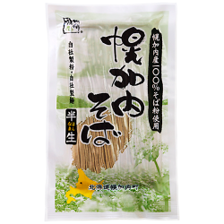 【当店定番商品】 幌加内半生そば　240g (約二人前)