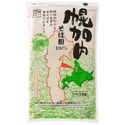 ◆令和7年産◆　幌加内そば粉 ロール挽き 1kg　［100メッシュ］