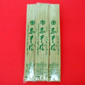 【業務用乾麺】茶そば