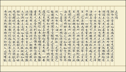 正信偈（正信念佛偈）2枚組 写経用紙お試し用 清書セット