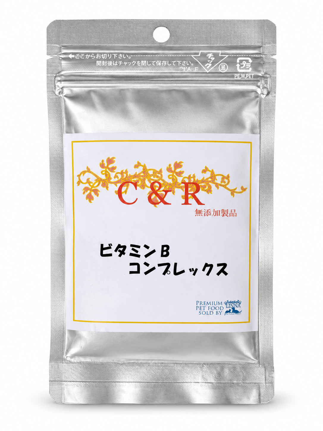 C&R ビタミンBコンプレックス 犬猫用サプリメント S/M/Lサイズ選択 神経・皮膚・被毛・粘膜・ストレス時の健康維持に
