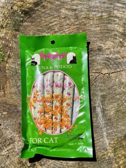 クプレラ レティック ツナ＆ポテト キャット 猫用 栄養補助食品 レトルト トッピング 無添加 食品用食材 国産 グルテンフリー おやつ スナック ご褒美 しつけ マグロ 馬鈴薯澱粉 ひまわり油 アルカリイオン水