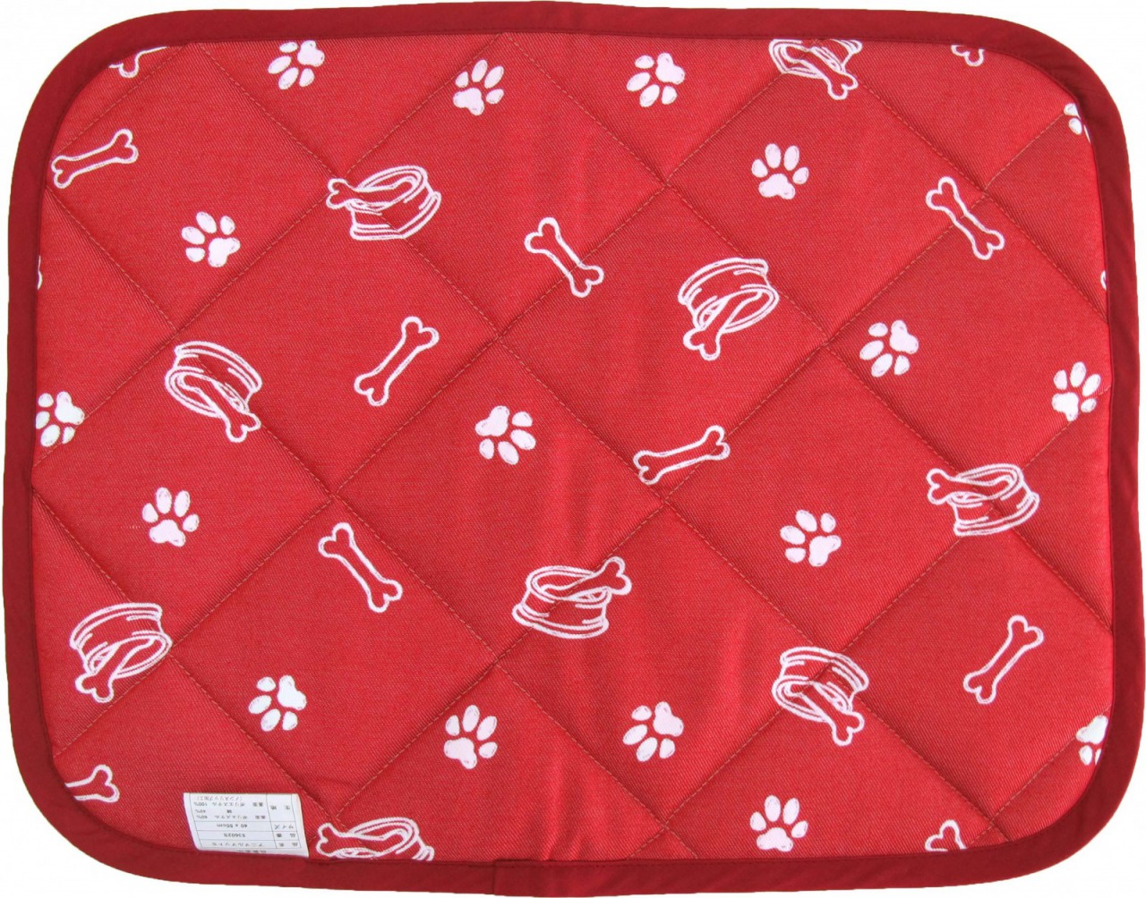 オーラ 遠赤外線アニマルマット Sサイズ レッド（赤） 40×50cm αオーラ繊維 遠赤外線 抗菌 化学物質ゼロ 防かび 消臭 UV効果 陽だまりのような自然なぬくもり 海底火山 火山性深海石