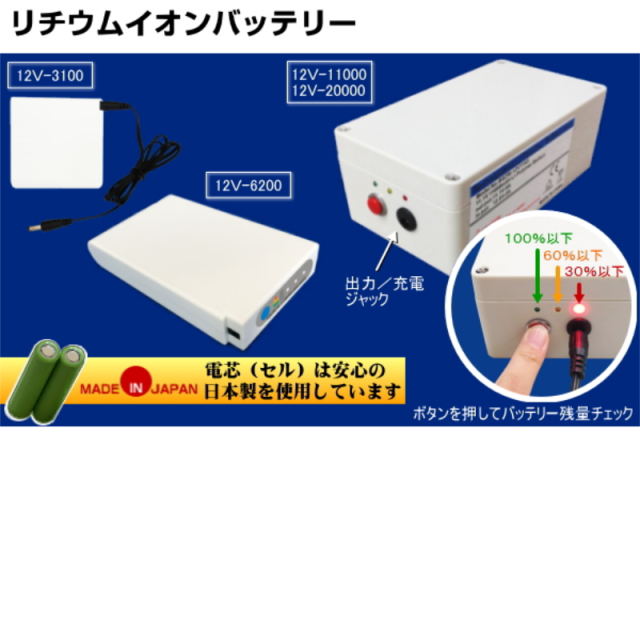 リチウムイオンバッテリー
