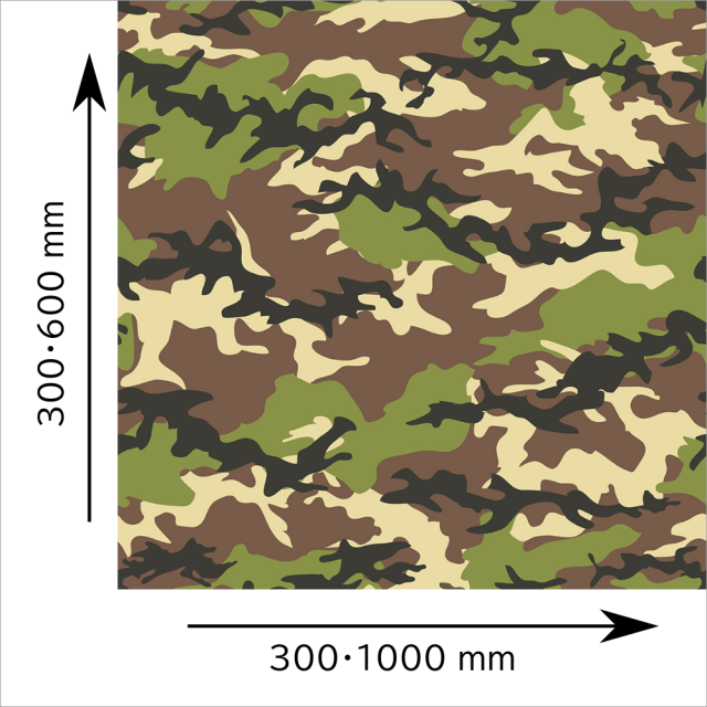 パタンパ　Ｆ　「迷彩シームレス」　TP001　サイズ選択