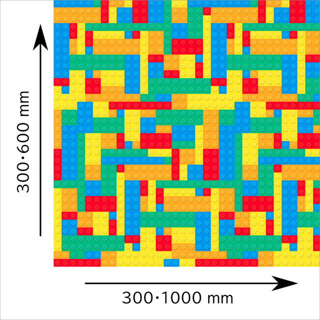 パタンパ　Ｆ　「ブロック玩具」　TP004　サイズ選択