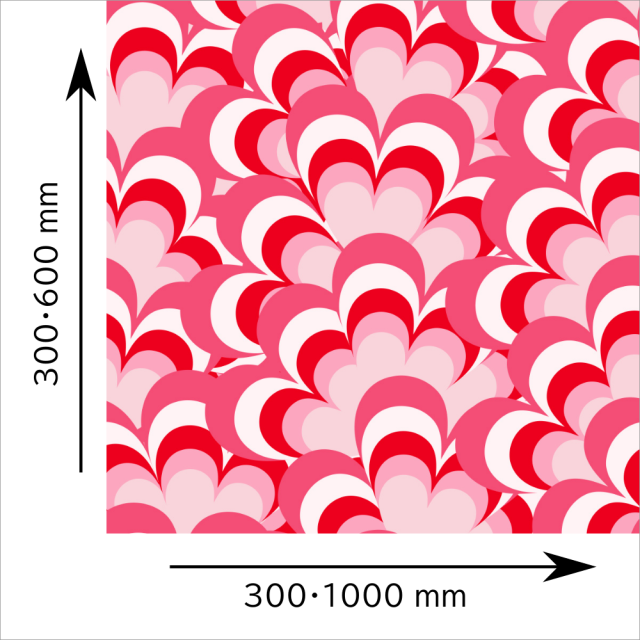 パタンパ　Ｆ　「キューティ・ハート」　TP008　サイズ選択