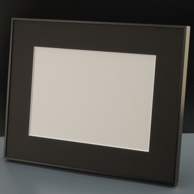 フォトマットＧ／ＵＶ　フレーム：ブラック／マットボード：ブラック
