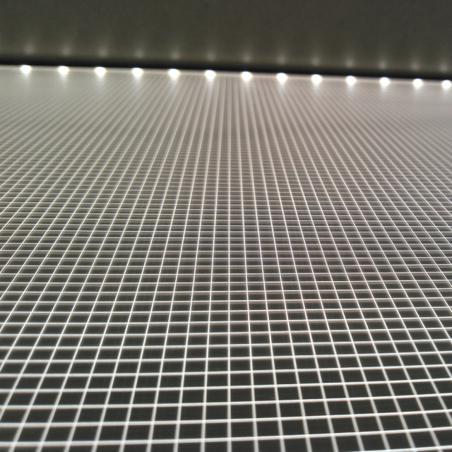 ＬＥＤパネル　ラクライト　フレーム付き仕様　発光面